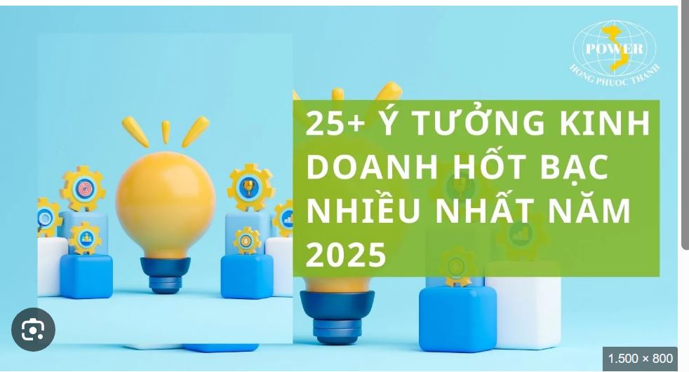 25 ý tưởng kinh doanh mới lạ và sáng tạo sẽ hốt bạc năm 2025