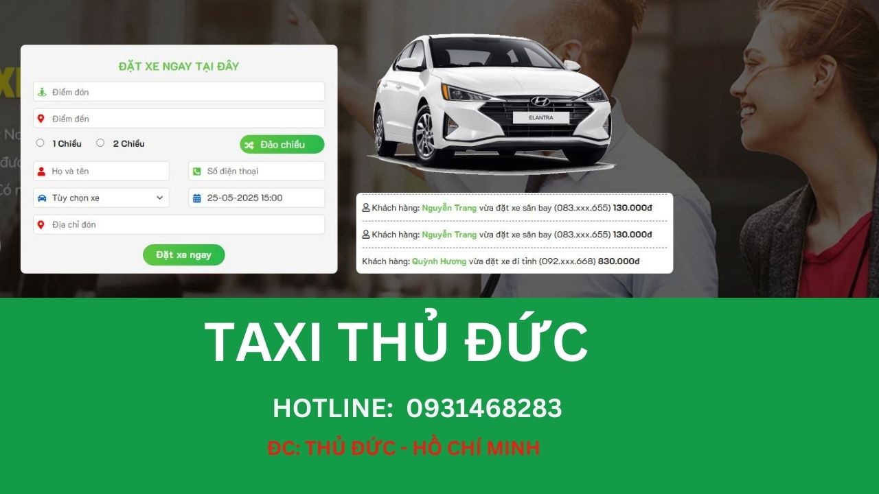 Taxi Vinasun Thủ Đức