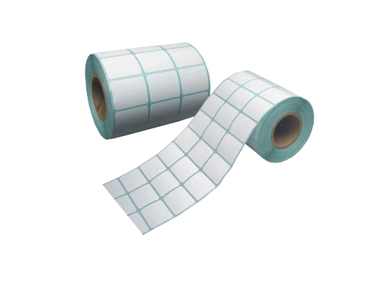 Giấy decal in tem mã vạch ribbon loại 3 tem 1 hàng